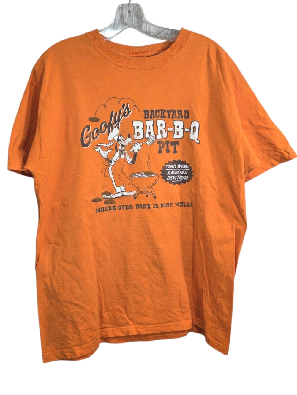 Disney Vintage 90'S Goofy's Backyard Bar-B-Q Tee Size XL